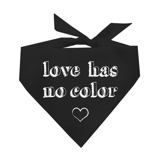 Love Has No Color Triangle Dog Bandana