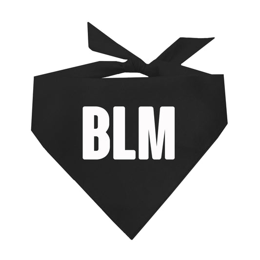 BLM Triangle Dog Bandana