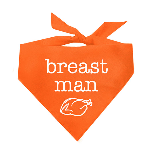 Breast Man Triangle Dog Bandana