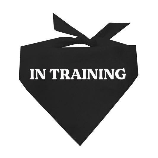 In Training Triangle Dog Bandana