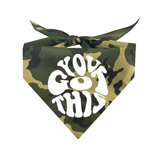 You Got This Triangle Dog Bandana