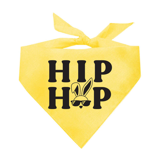 Hip Hop Funny Easter Triangle Dog Bandana