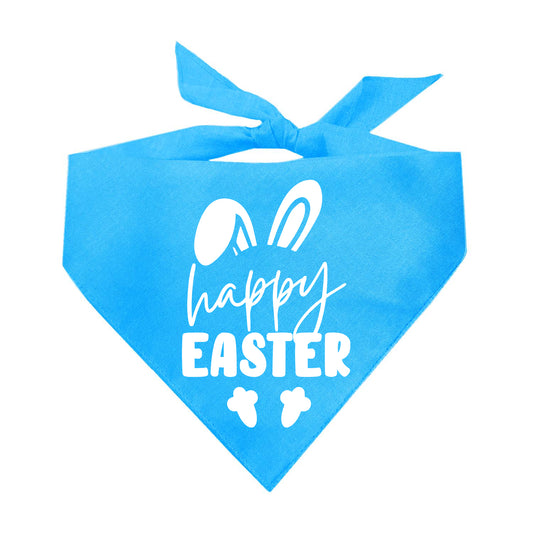 Happy Easter Funny Easter Triangle Dog Bandana