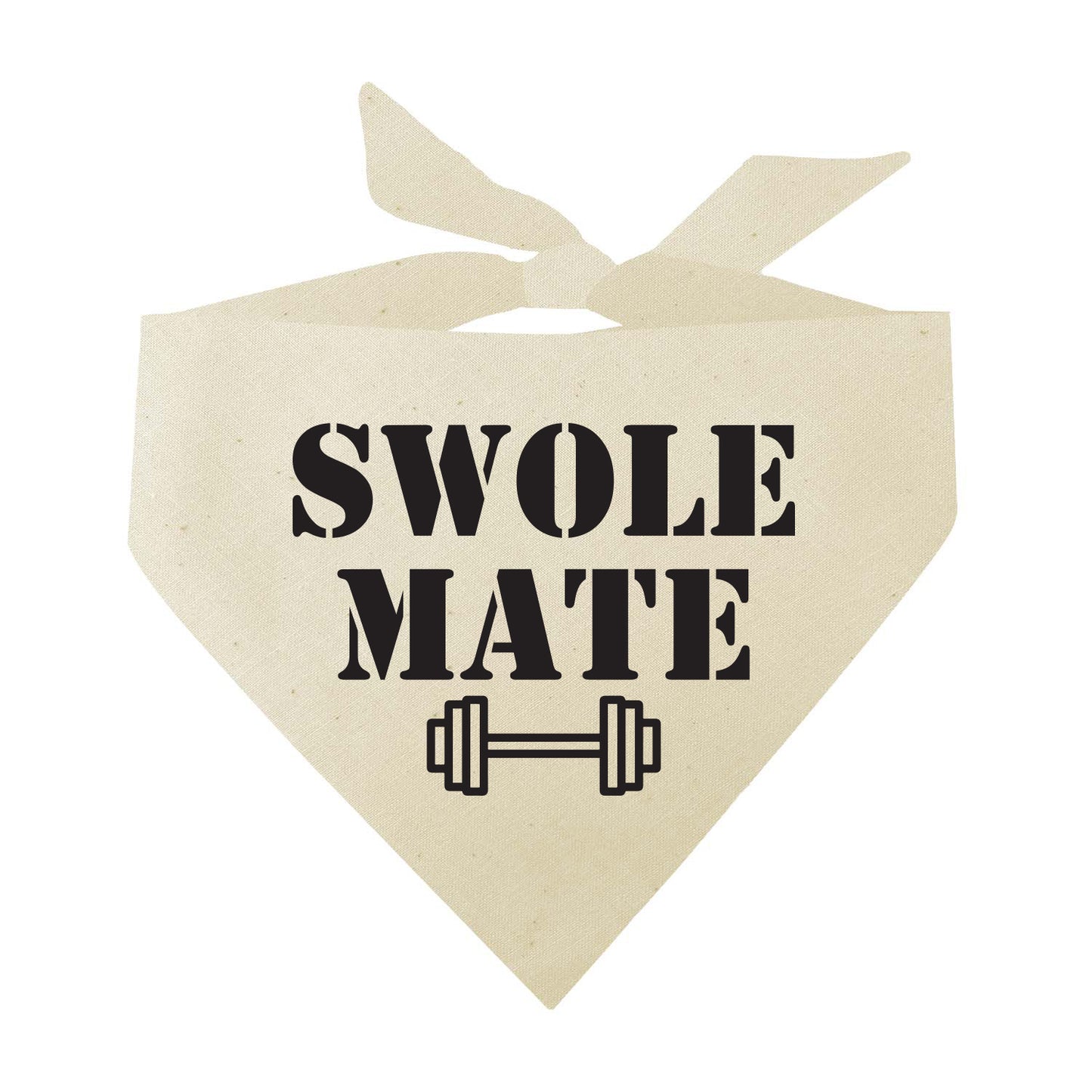 Swole Mate Training Buddy Triangle Dog Bandana