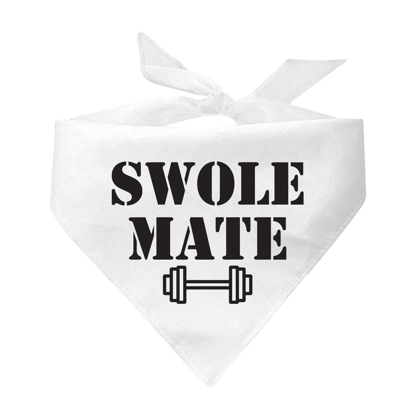 Swole Mate Training Buddy Triangle Dog Bandana