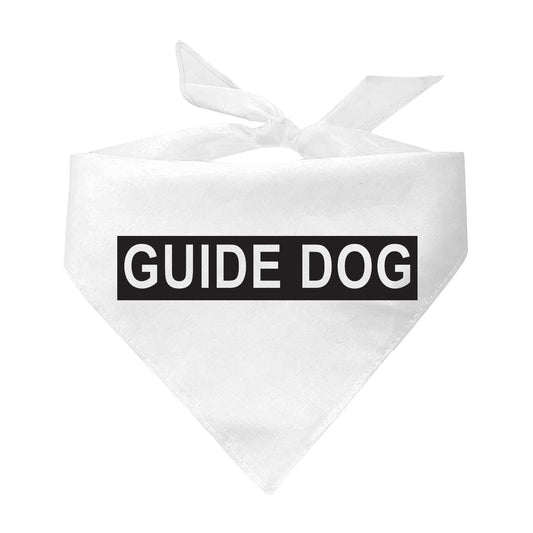 Guide Dog Triangle Dog Bandana