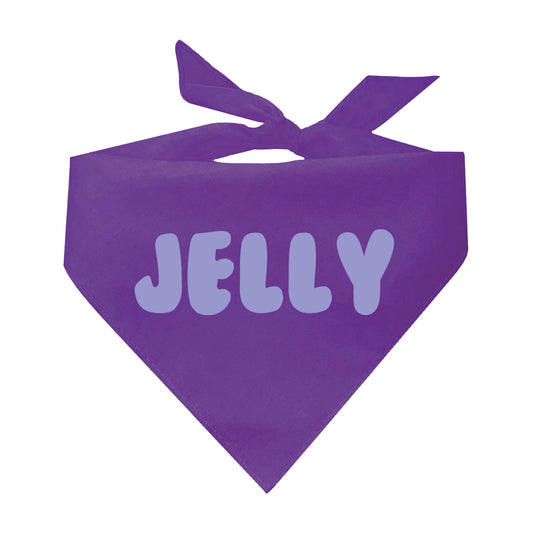 Jelly Halloween Costume Triangle Dog Bandana