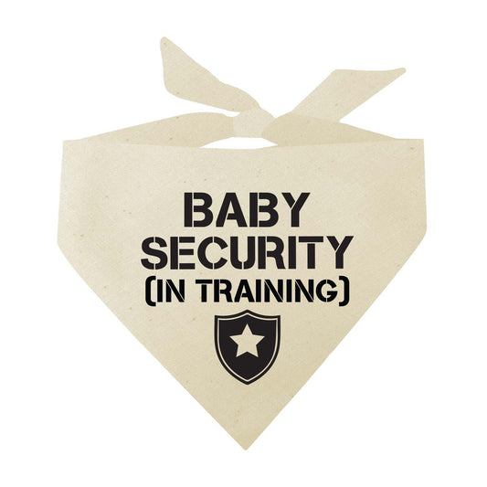 Baby Security In Training Triangle Dog Bandana