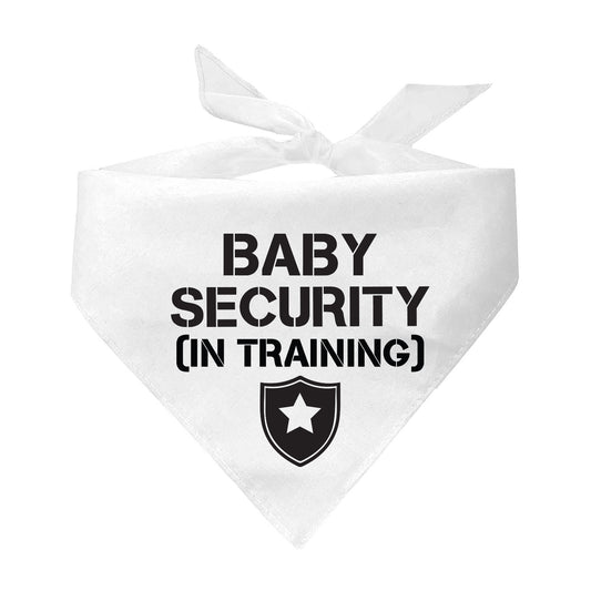 Baby Security In Training Triangle Dog Bandana