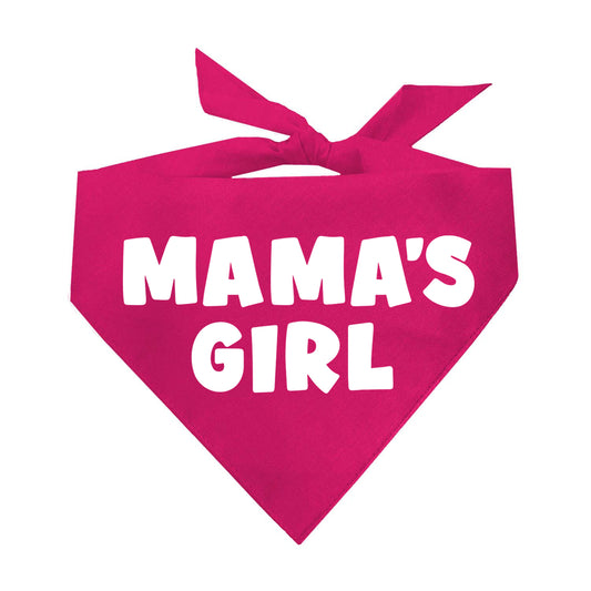 Mama's Girl Triangle Dog Bandana