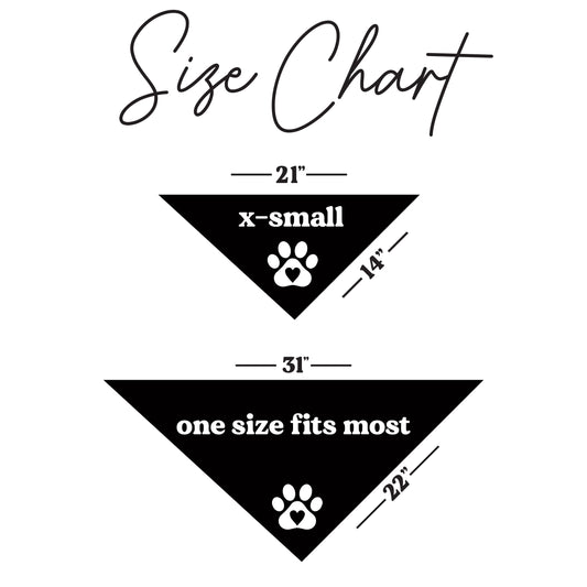 BLM Triangle Dog Bandana