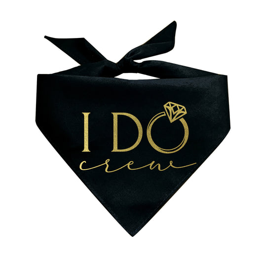 I Do Crew Triangle Dog Bandana